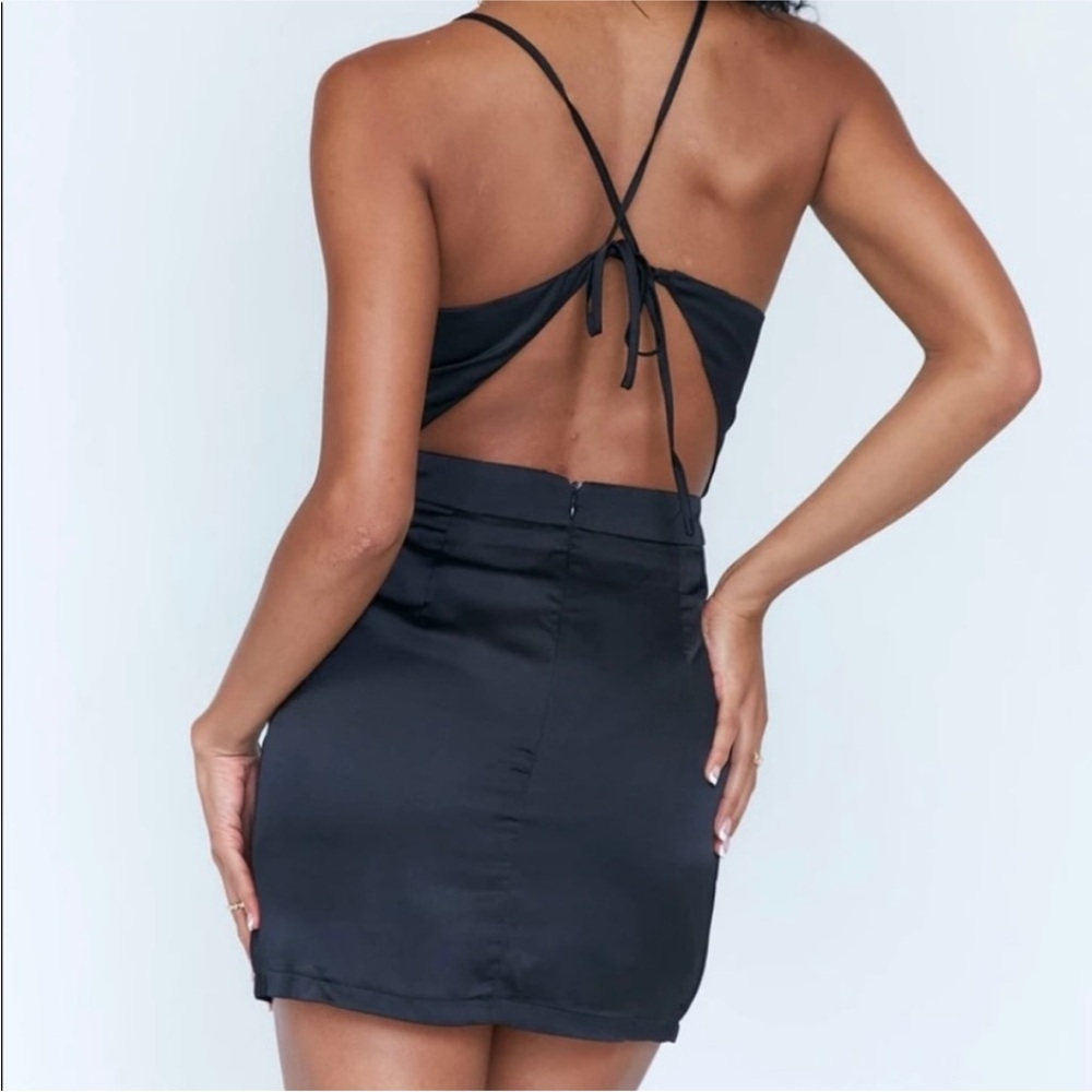 Princess Polly NWT Ashley mini tie dress - Picture 2 of 7